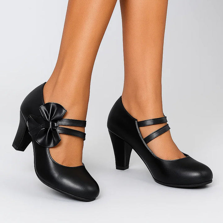 Bella - Bow Heels