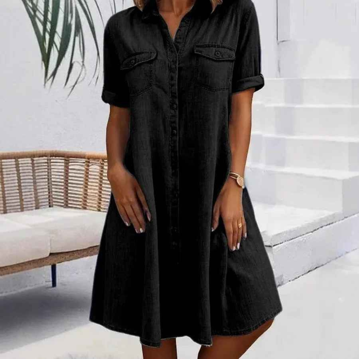 Harper - Casual Denim Dress