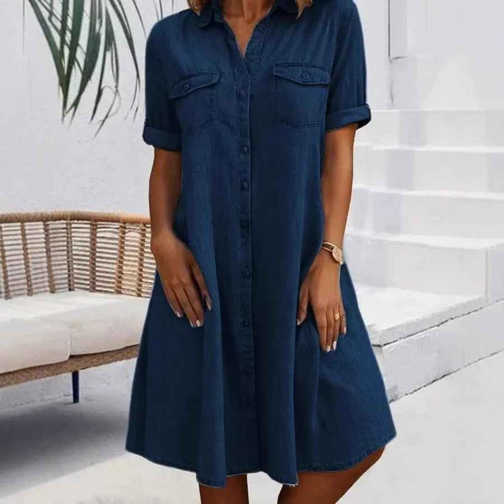 Harper - Casual Denim Dress