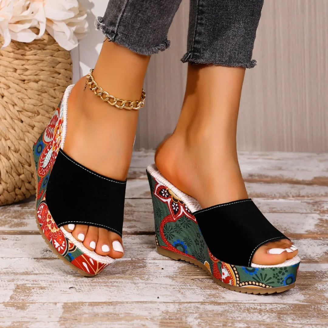 Sandy - Bohemian Wedge Sandal