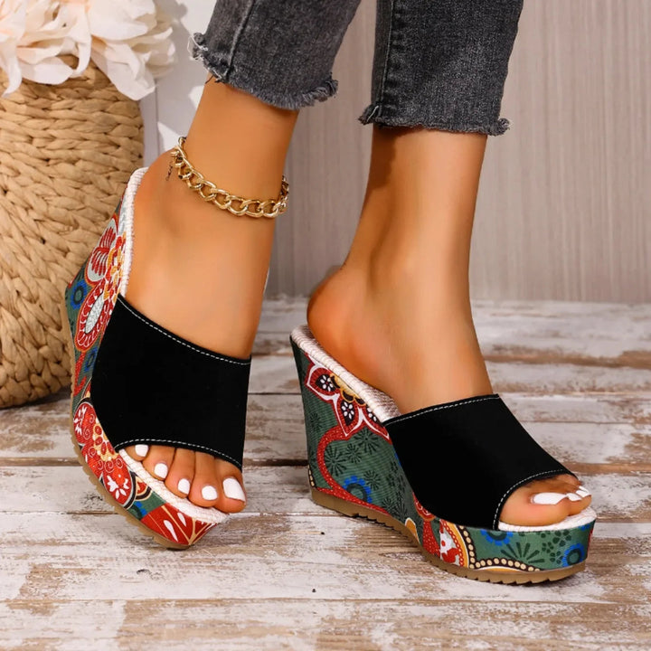 Sandy - Bohemian Wedge Sandal