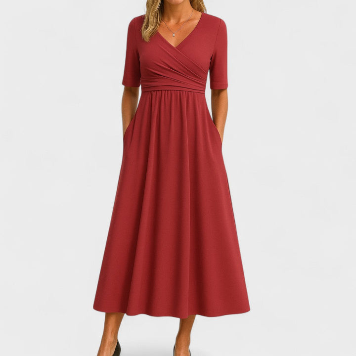 Phoebe - Elegant Midi Dress