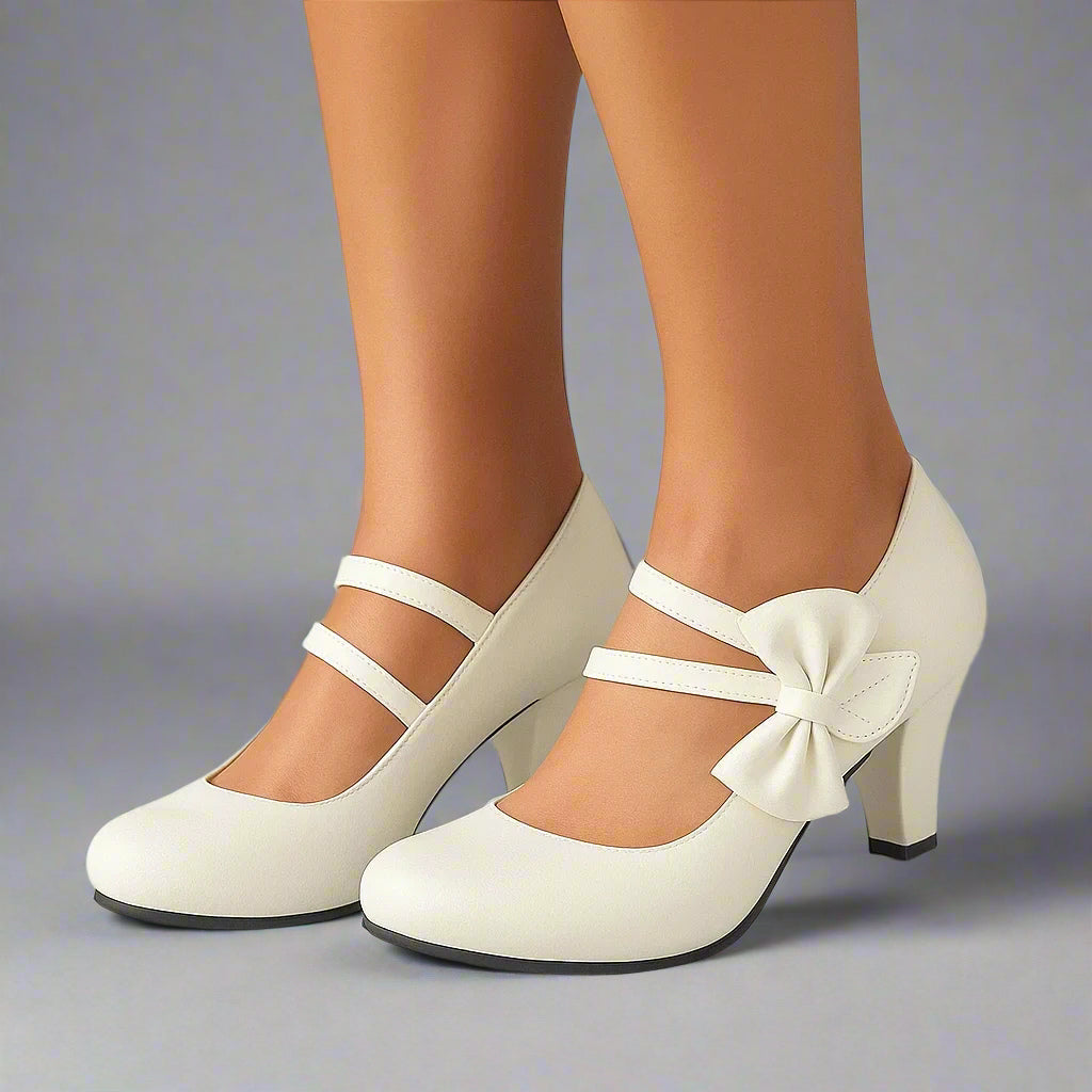 Bella - Bow Heels