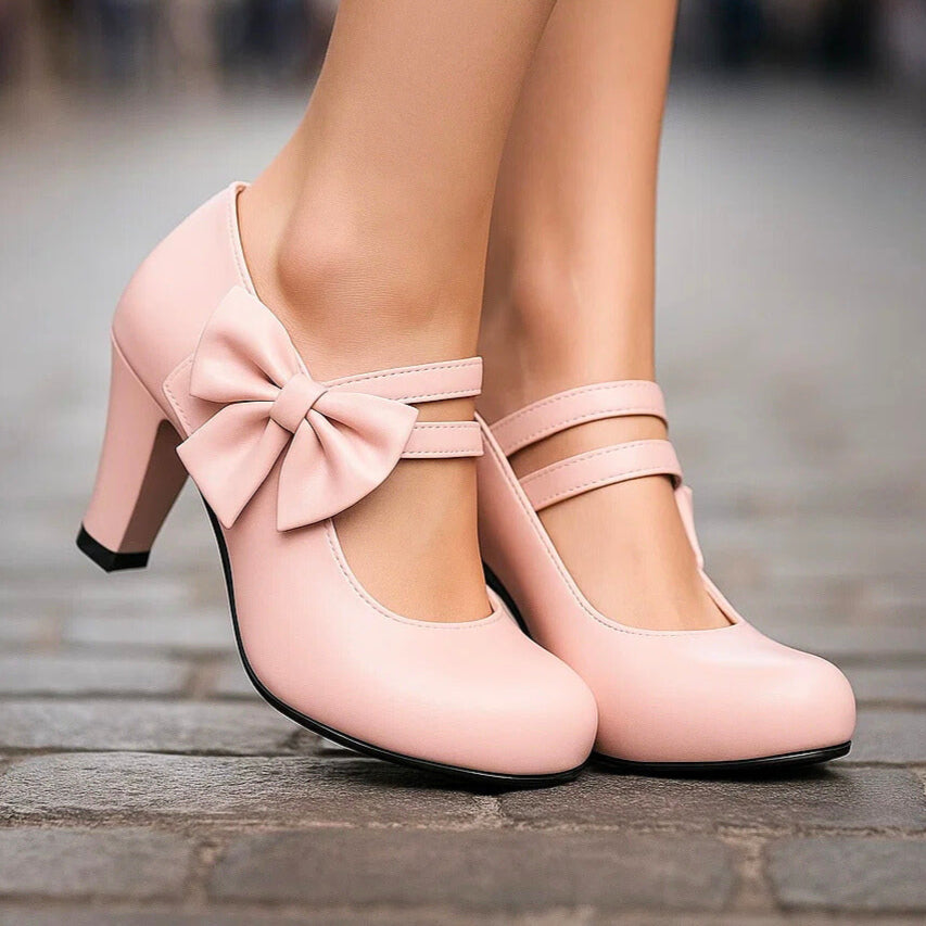 Bella - Bow Heels