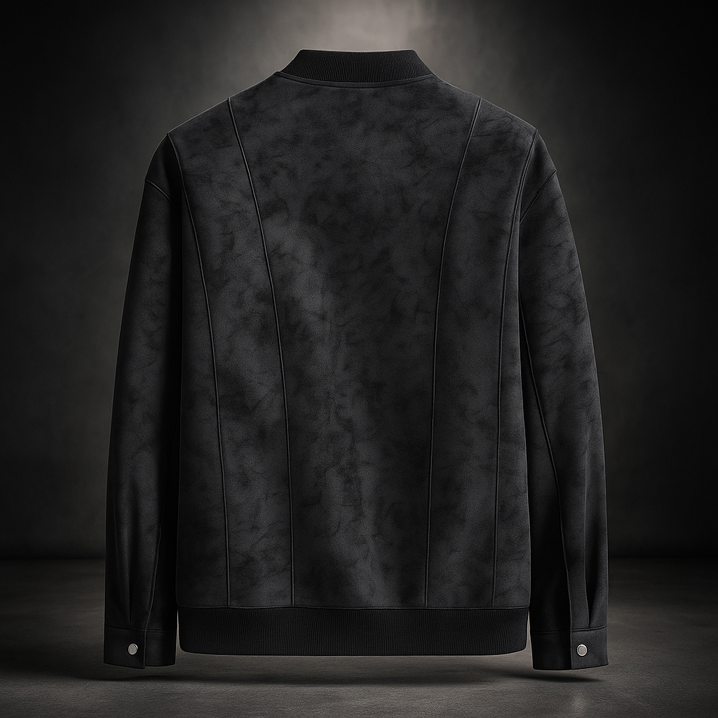 Maxwell - Suede Bomber Jacket