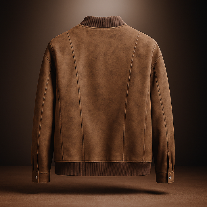 Maxwell - Suede Bomber Jacket