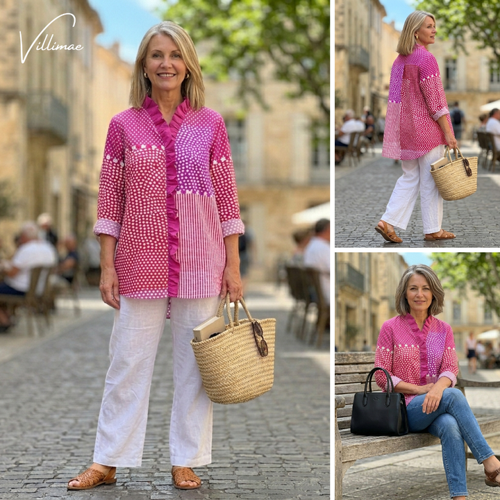 Sandra - Elegant Summer Blouse