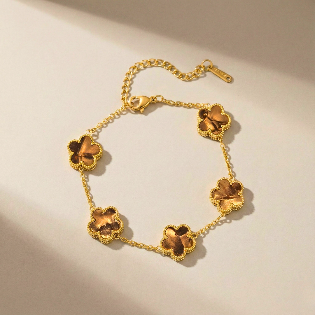 Pam - Clover Charm Bracelet