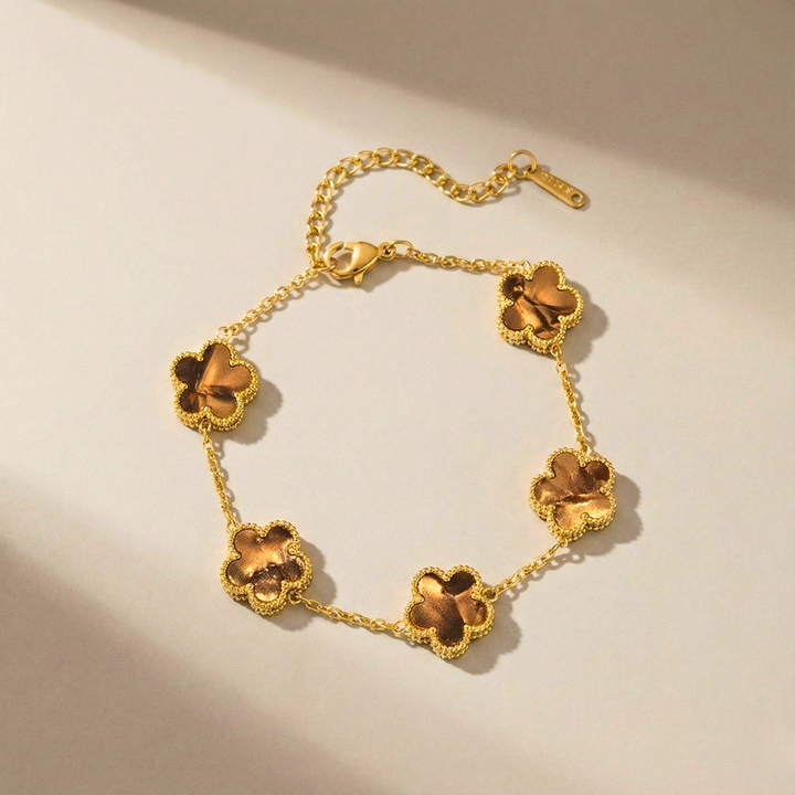 Pam - Clover Charm Bracelet