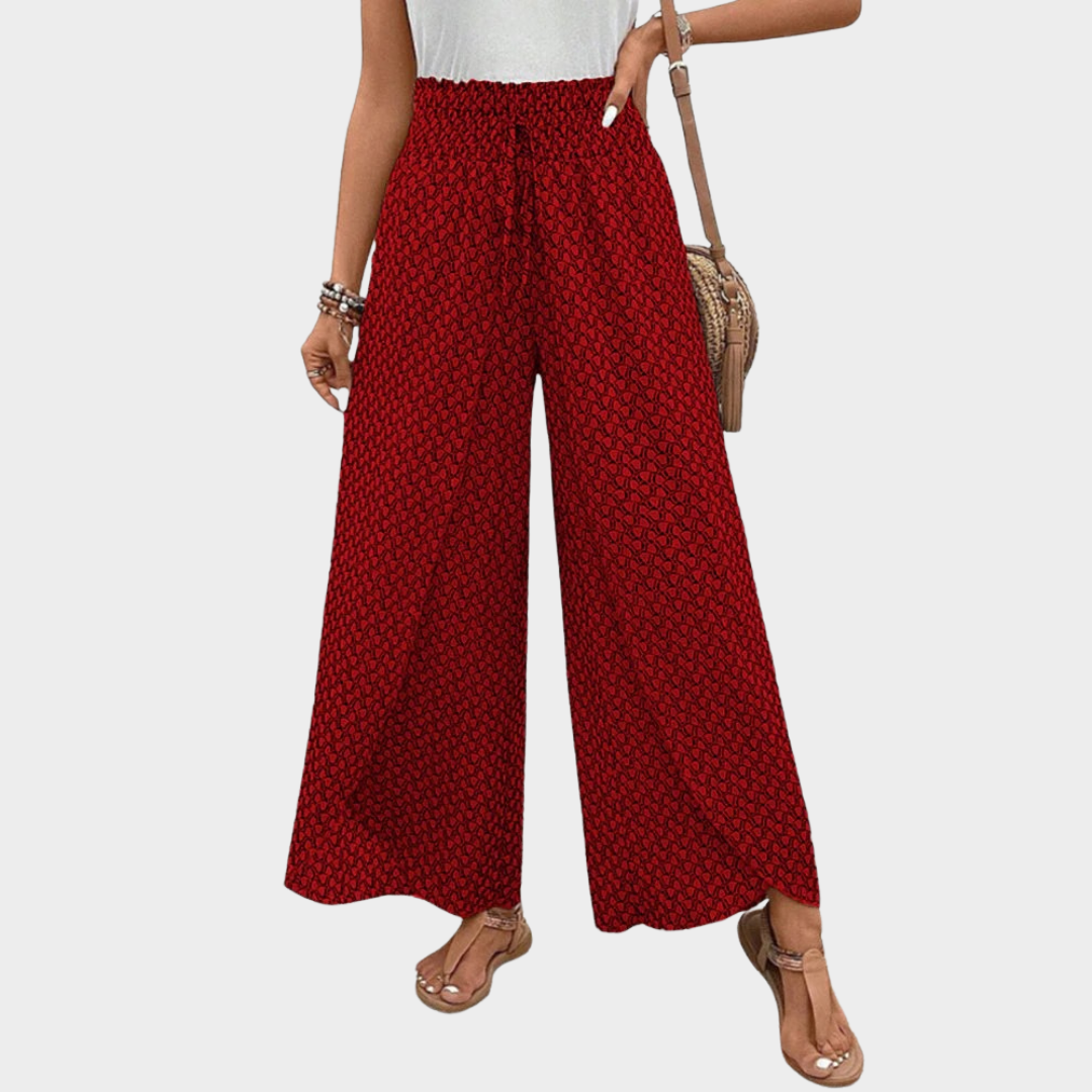 Aurelia - High Waist Wide-Leg Trousers
