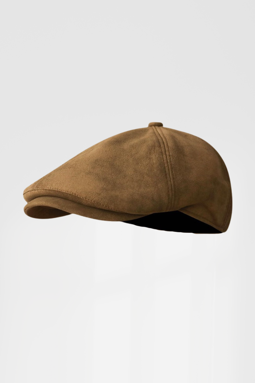 Sebastian - Suede Newsboy Cap