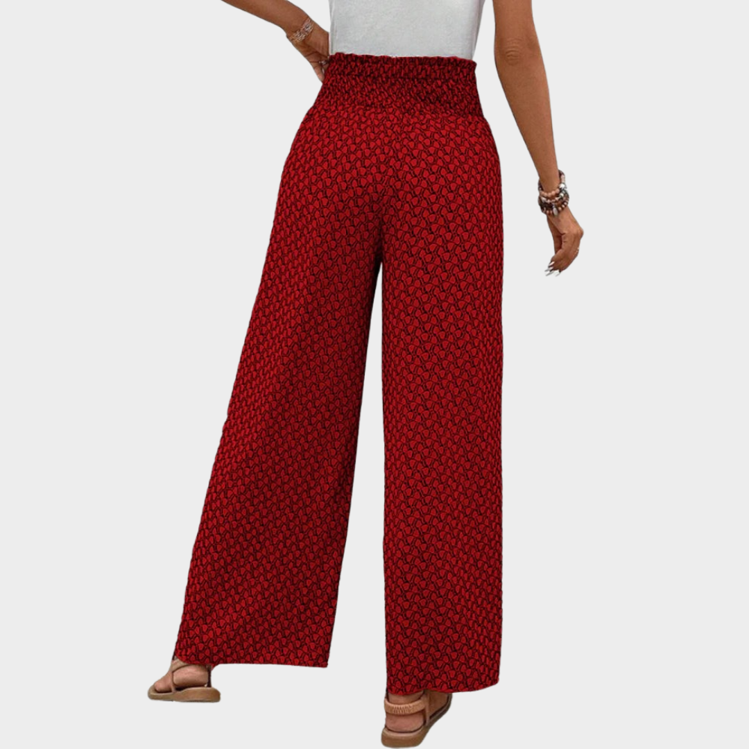 Aurelia - High Waist Wide-Leg Trousers