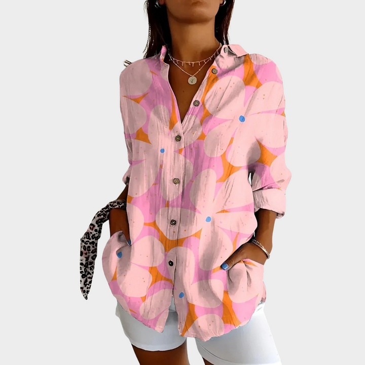 Kate - Casual Printed Blouse