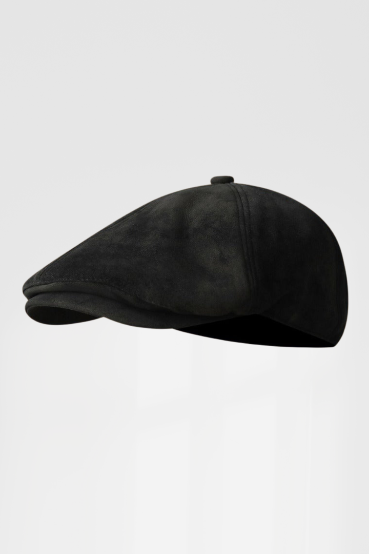 Sebastian - Suede Newsboy Cap