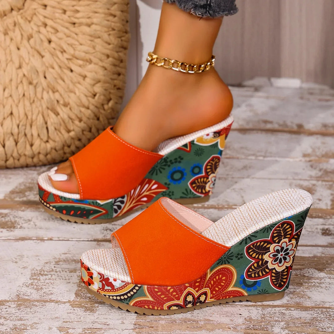 Sandy - Bohemian Wedge Sandal