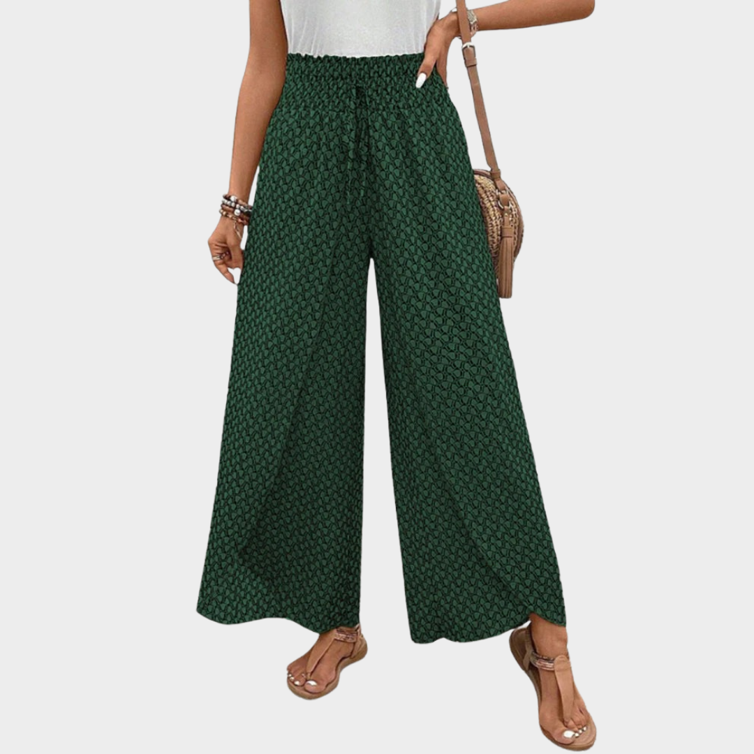 Aurelia - High Waist Wide-Leg Trousers