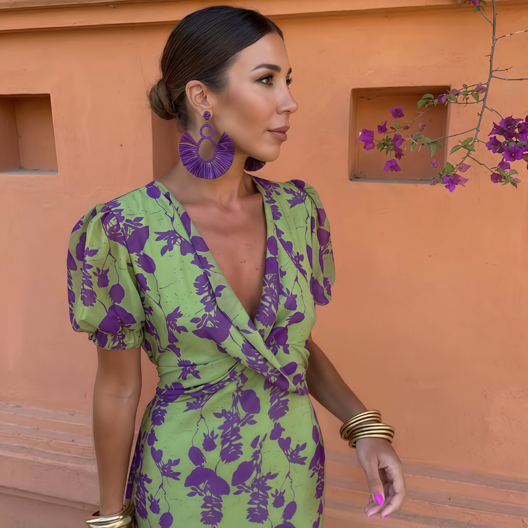 Florencia - Elegant Midi Summer Dress