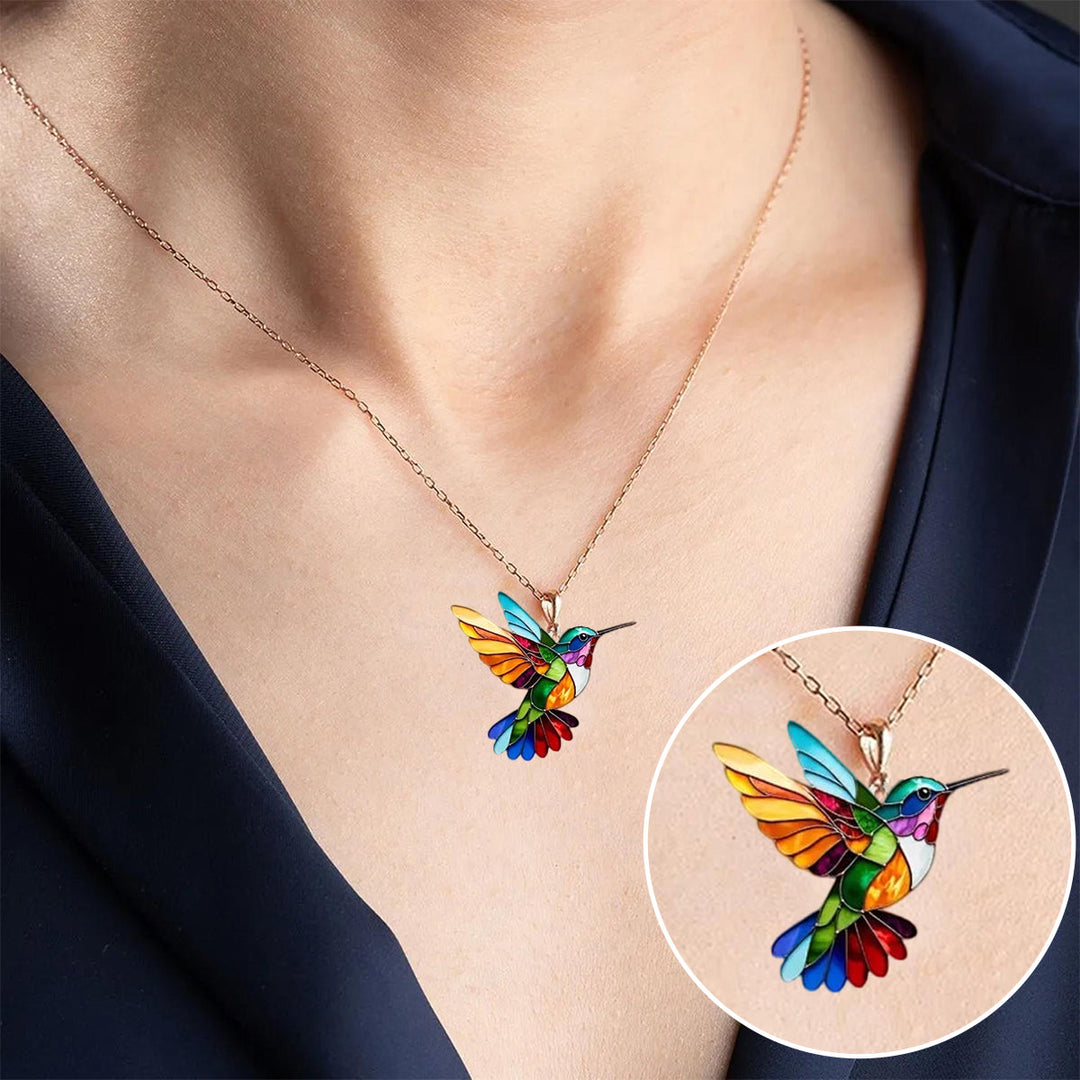 Seraphina - Hummingbird Glow Necklace