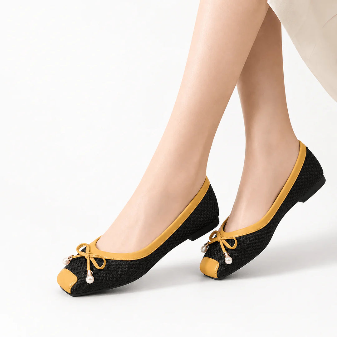 Alexis - Bow Ballet Flat Shoes