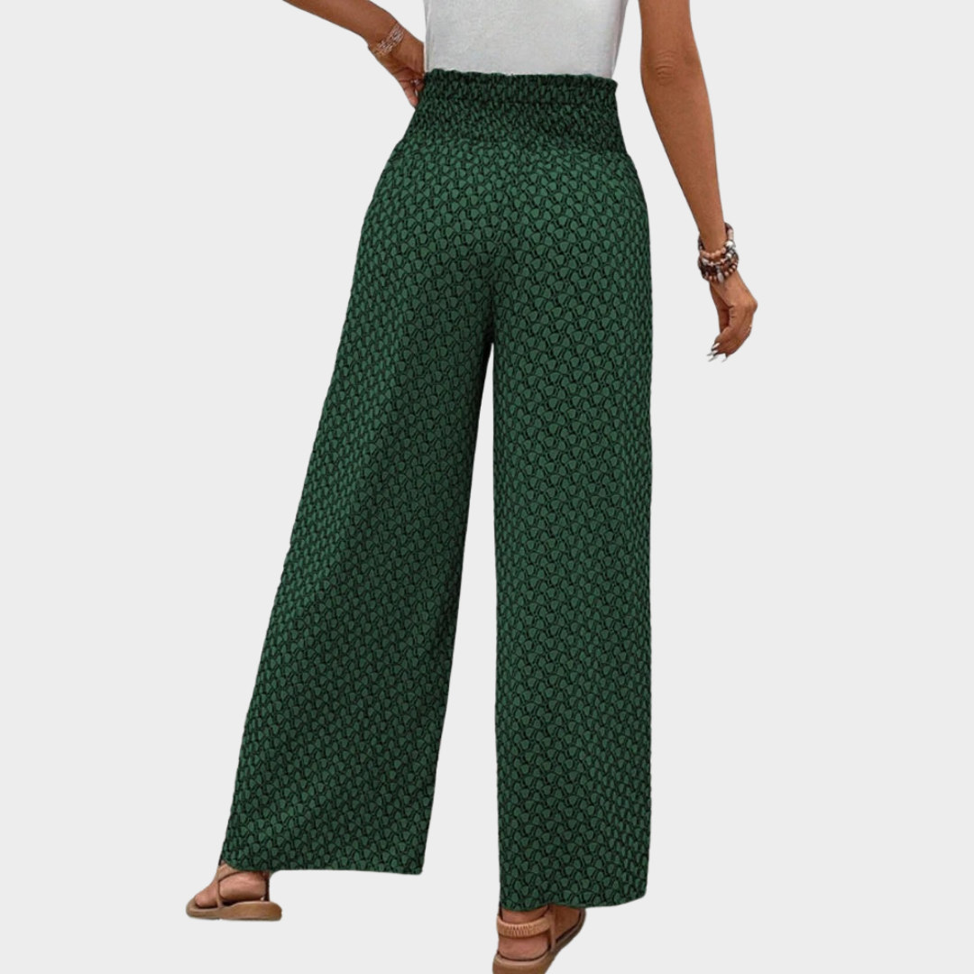 Aurelia - High Waist Wide-Leg Trousers