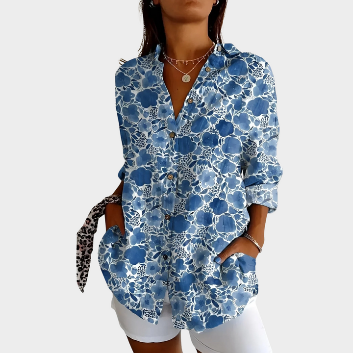 Kate - Casual Printed Blouse