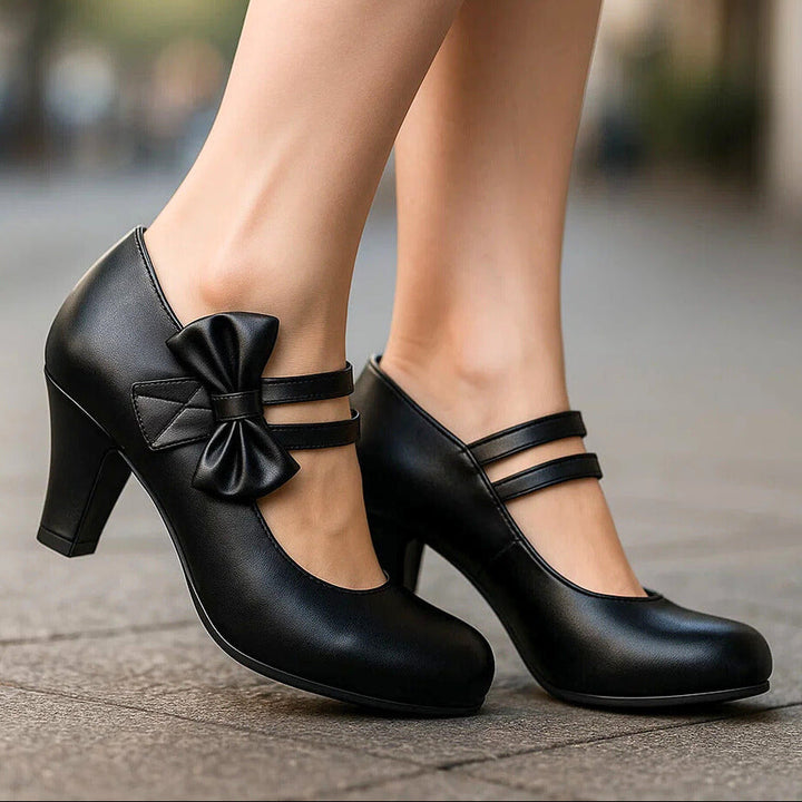 Bella - Bow Heels