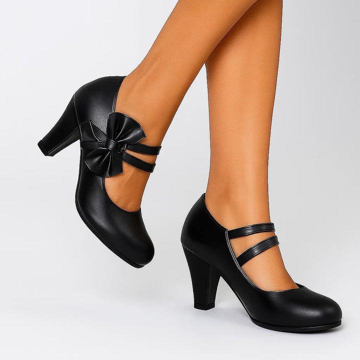 Bella - Bow Heels