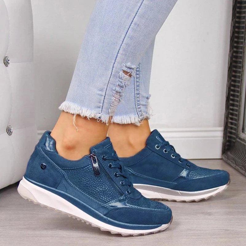Gabor - Zip-Up Orthopedic Sneakers