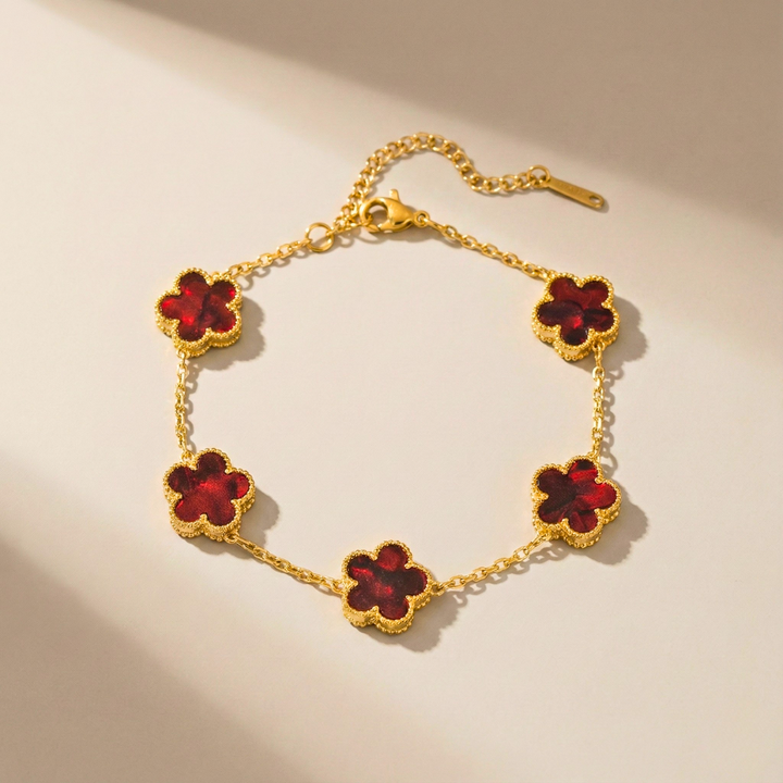 Pam - Clover Charm Bracelet