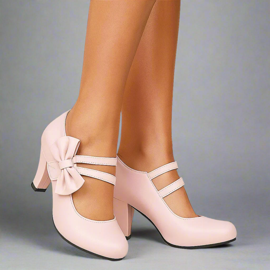 Bella - Bow Heels