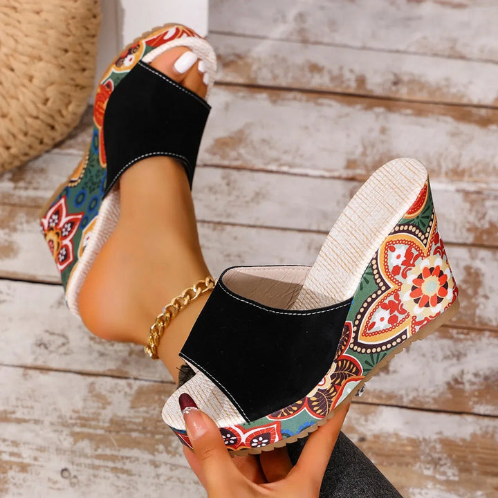 Sandy - Bohemian Wedge Sandal