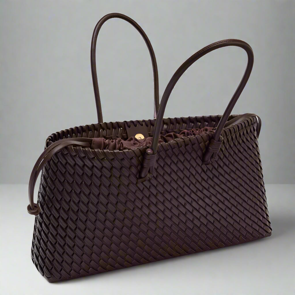 Adriana - Woven Leather Handbag