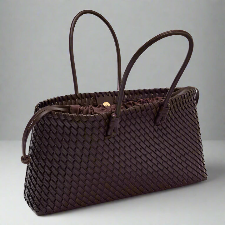 Adriana - Woven Leather Handbag