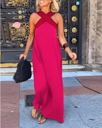 Juliette - Dress with Crossed Cut