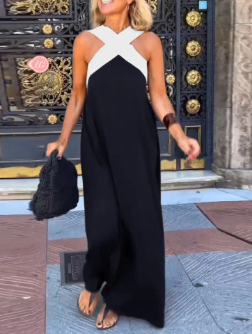 Juliette - Dress with Crossed Cut