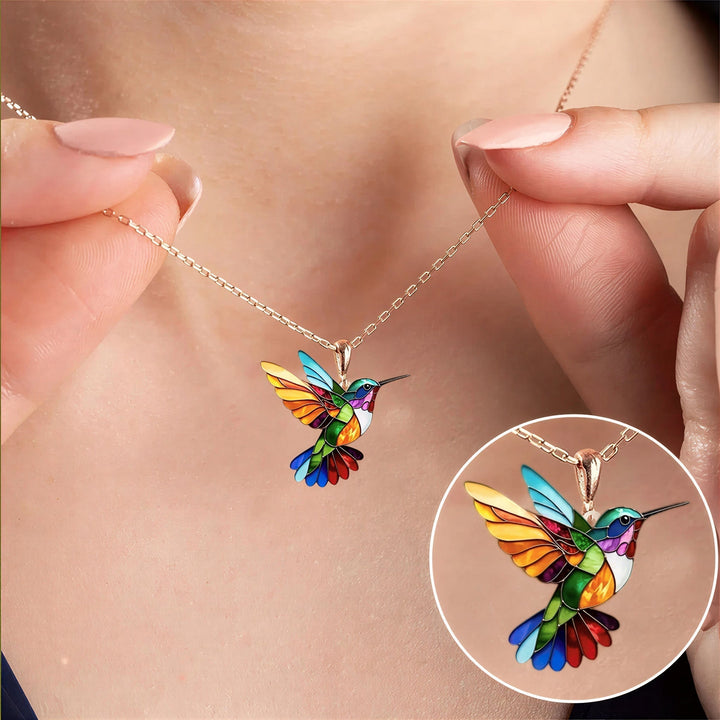 Seraphina - Hummingbird Glow Necklace