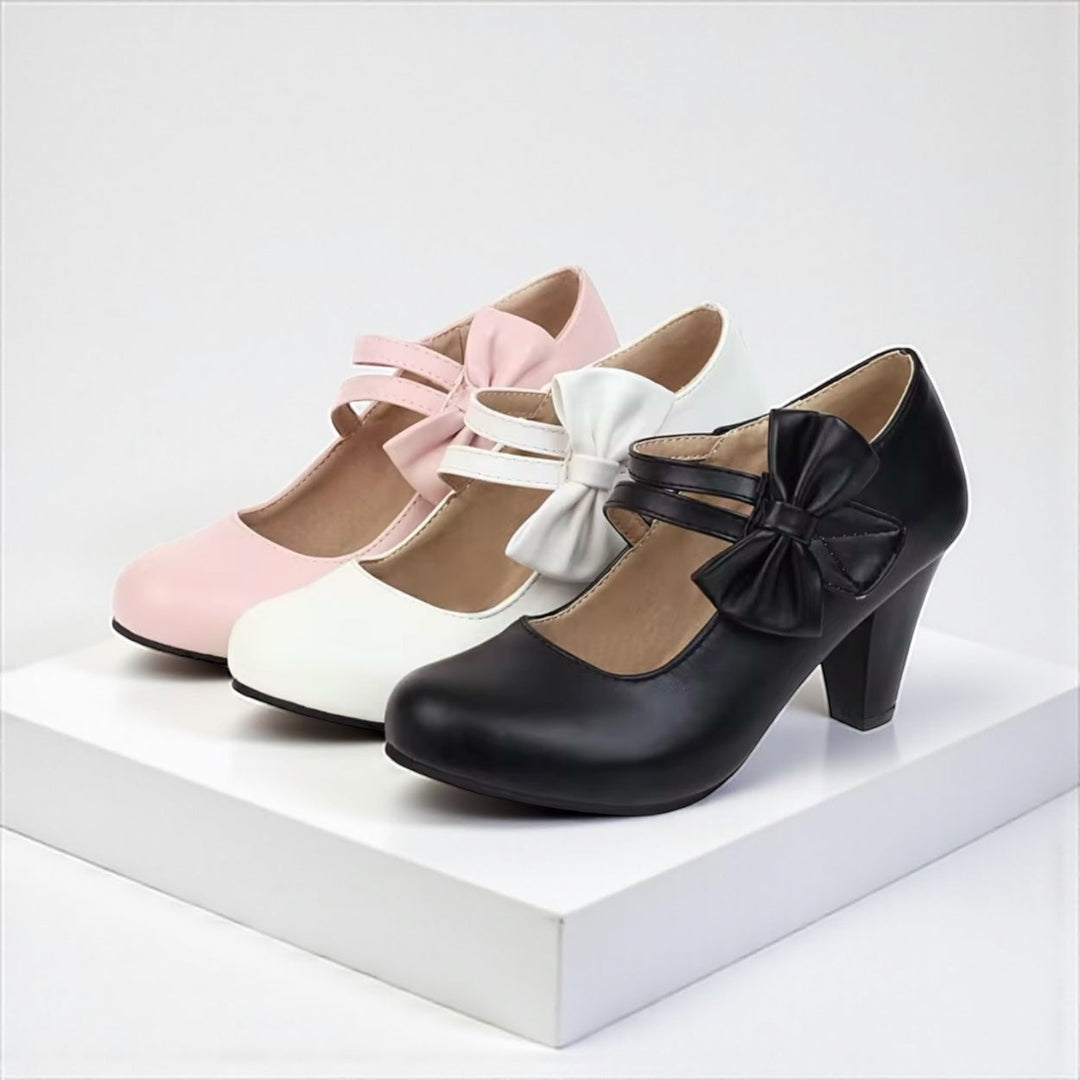 Bella - Bow Heels
