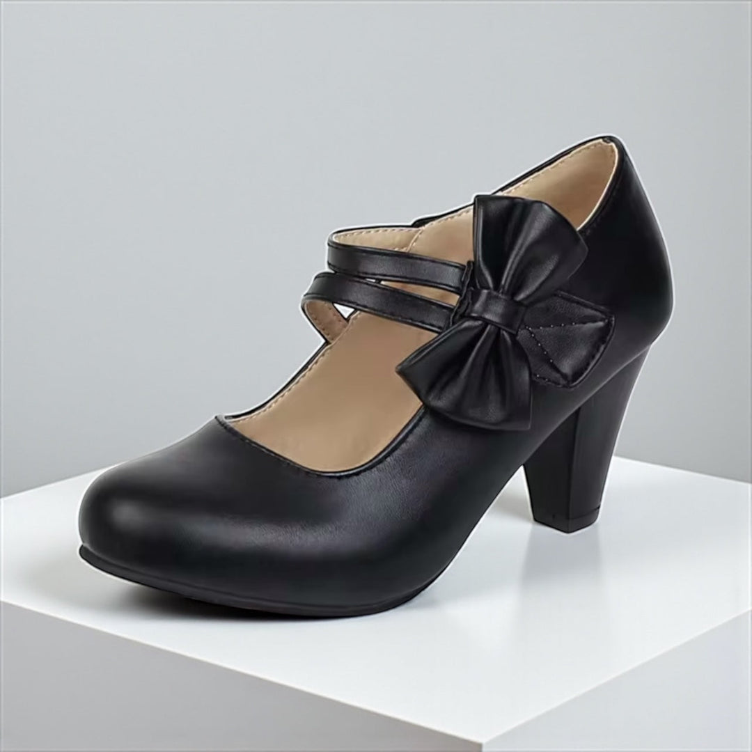 Bella - Bow Heels