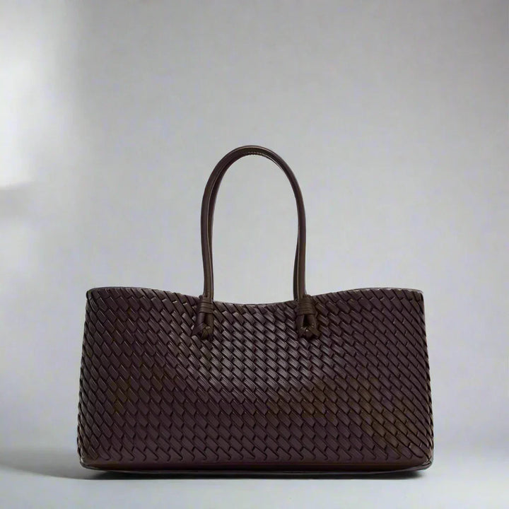 Adriana - Woven Leather Handbag