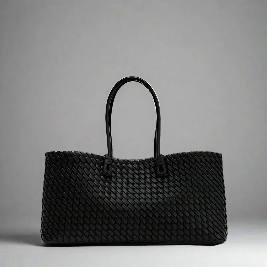 Adriana - Woven Leather Handbag