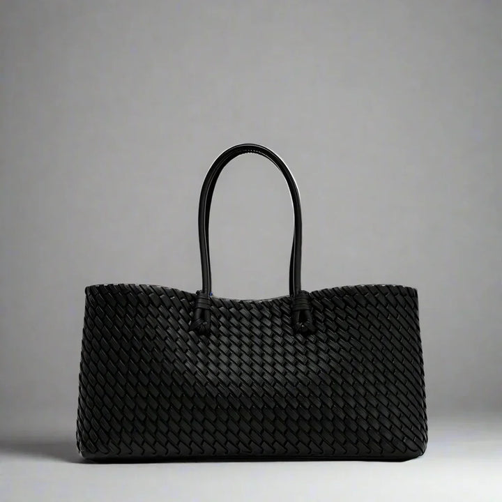 Adriana - Woven Leather Handbag