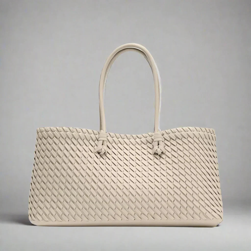 Adriana - Woven Leather Handbag