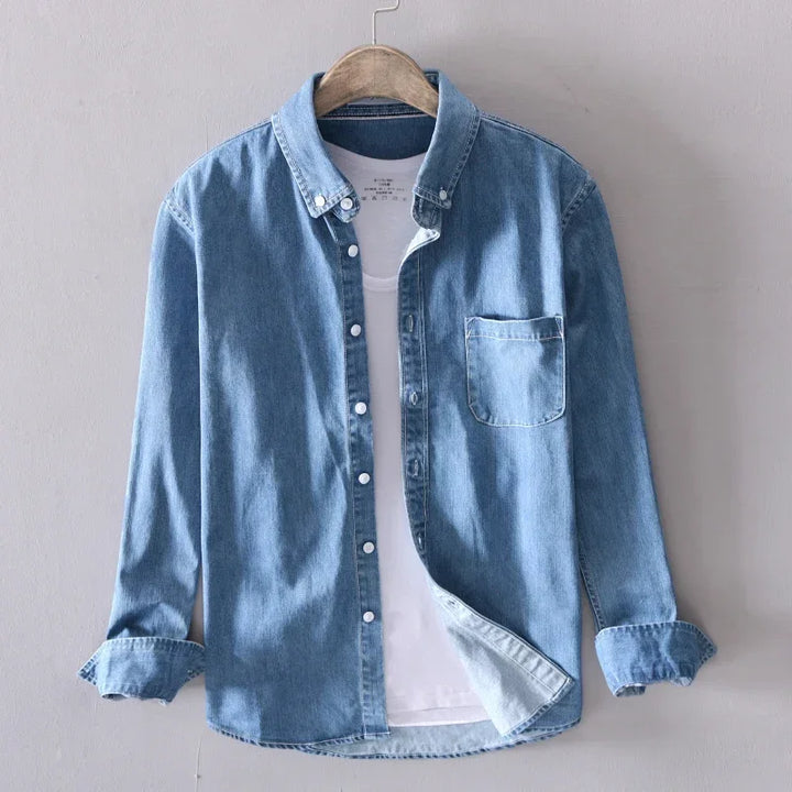 Ethan - Slim Denim Shirt