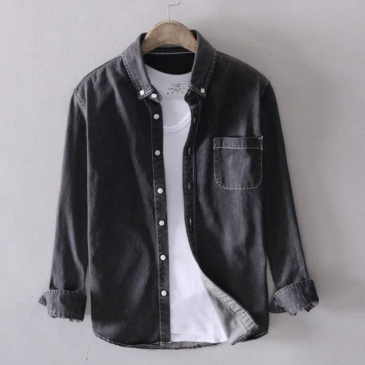 Ethan - Slim Denim Shirt