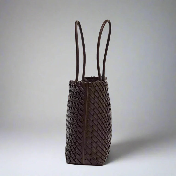 Adriana - Woven Leather Handbag