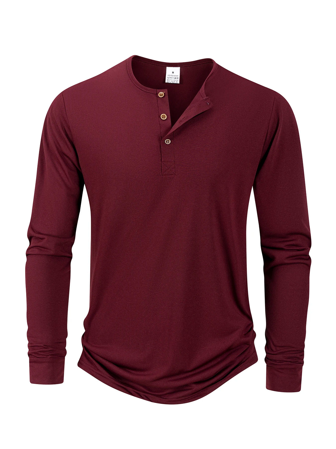 Liamm – Stylish Long Sleeve Henley T-Shirt