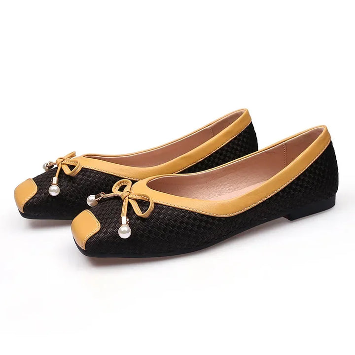 Alexis - Bow Ballet Flat Shoes