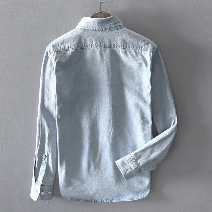Ethan - Slim Denim Shirt