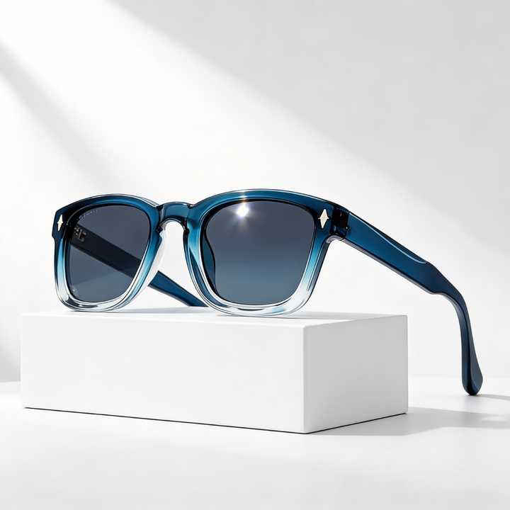 Julie – Stylish Clubmaster Sunglasses (Unisex)