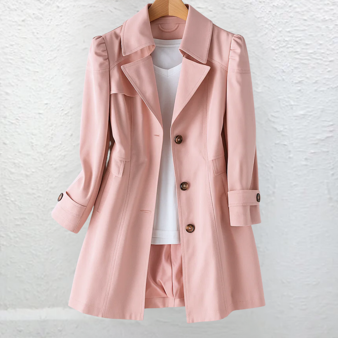 Olive – Elegant Vintage Summer Coat